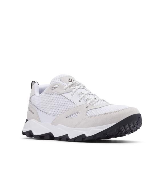 Columbia Ivo Trail Sneakers White Black For Men's NZ78092 New Zealand